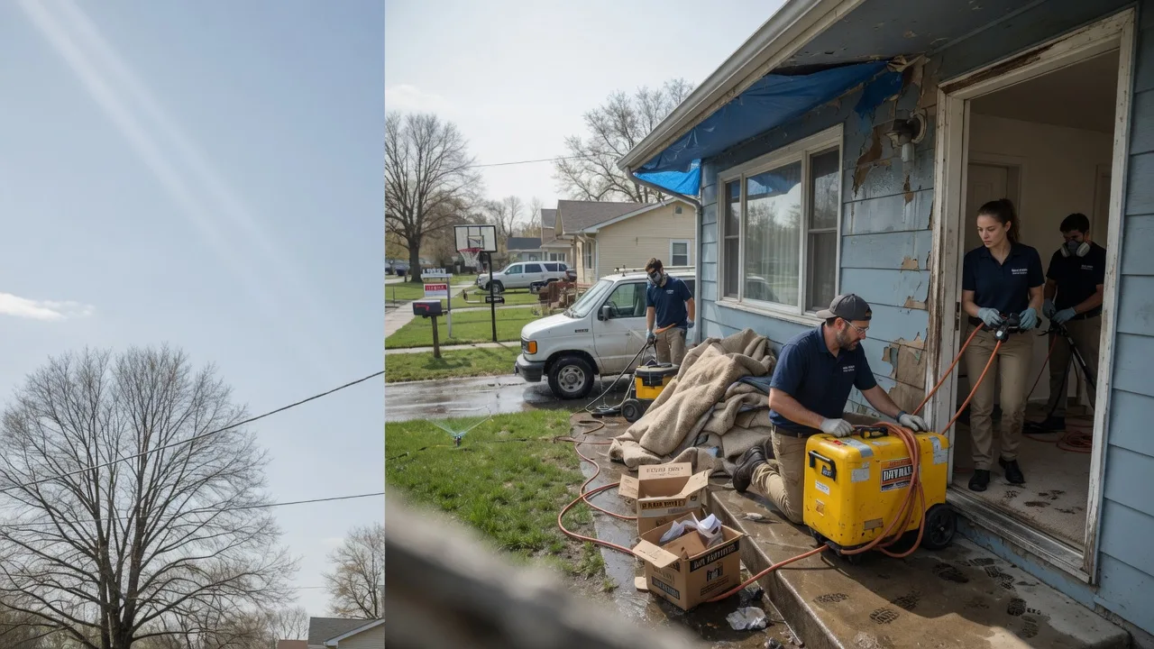Basement Flood Cleanup in Harwood, MO near me